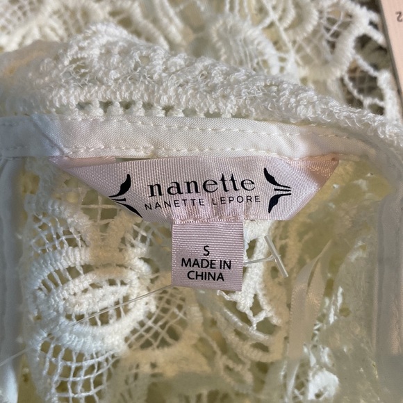 Nanette Lepore Knit Sleeveless Marshmallow Top - Picture 6 of 9